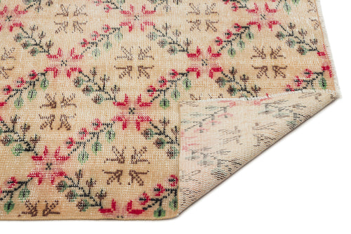 Load image 1 in gallery view. Legeas - Vintage Floral Rug - 4'10 X 7'5