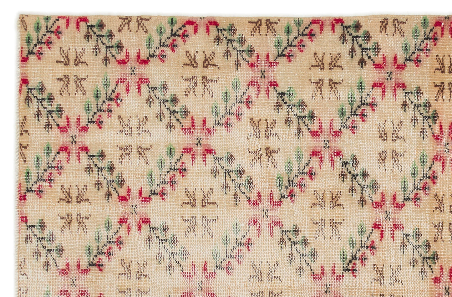 Legeas - Vintage Floral Rug - 4'10 X 7'5