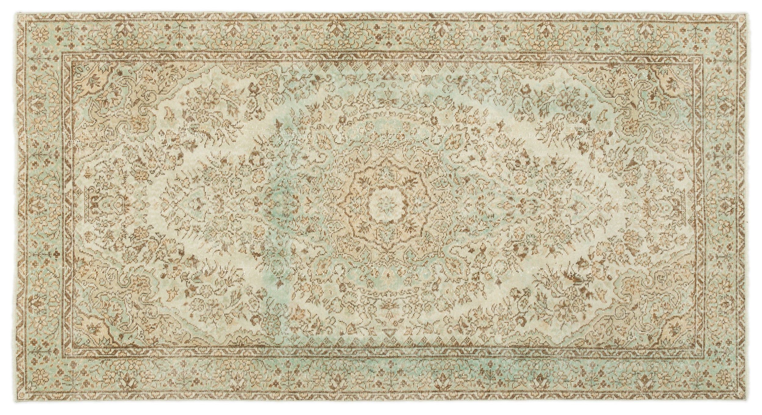 Kaumoma - Vintage Medallion Rug - 5'0 X 9'3