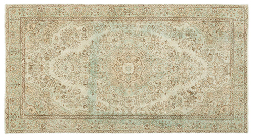 Load image 1 in gallery view. Kaumoma - Vintage Medallion Rug - 5'0 X 9'3