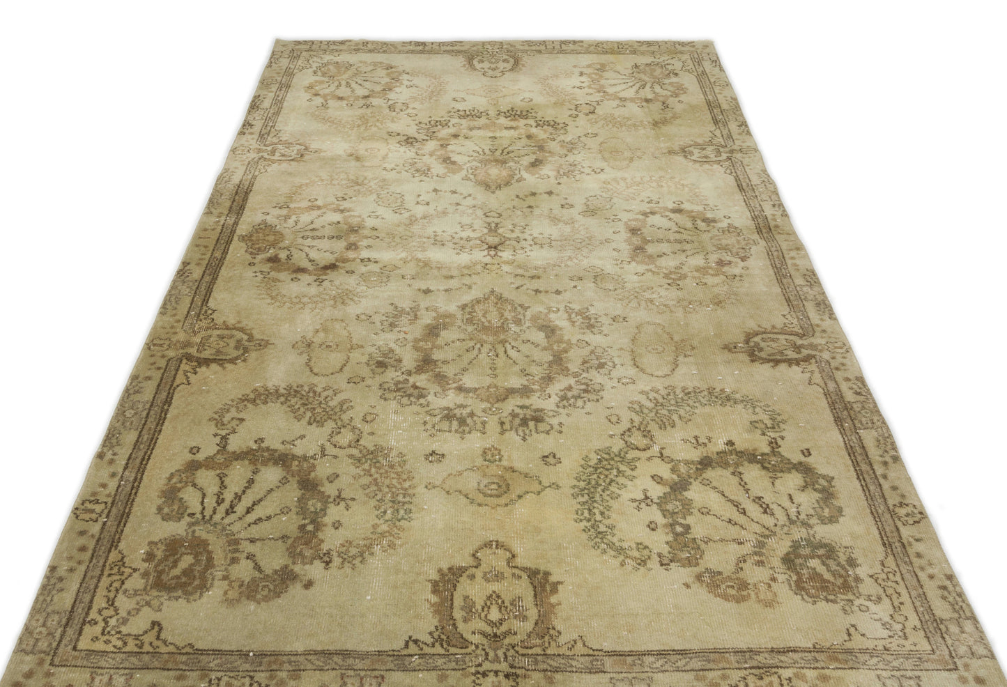 Thomena - Vintage Floral Rug - 5'3 X 8'8