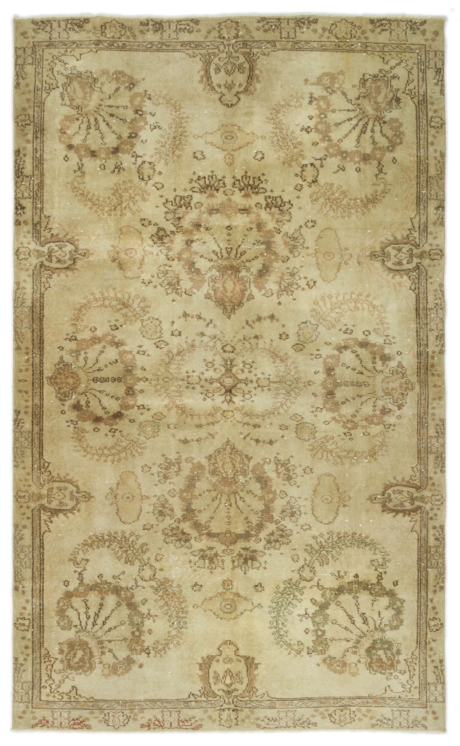 Thomena - Vintage Floral Rug - 5'3 X 8'8