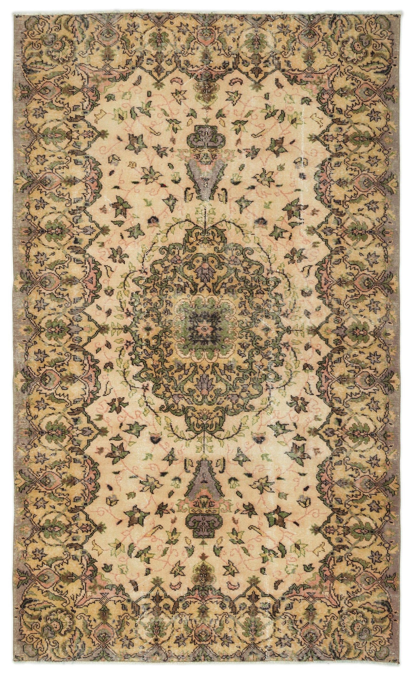 Laileis - Vintage Medallion Rug - 5'4 X 9'1