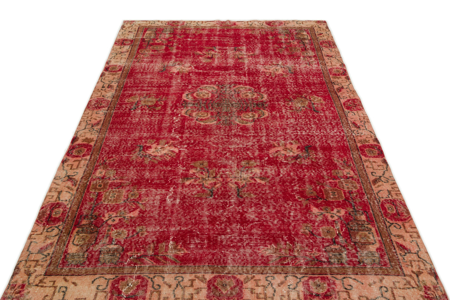 Freor - Vintage Medallion Rug - 5'3 X 8'9