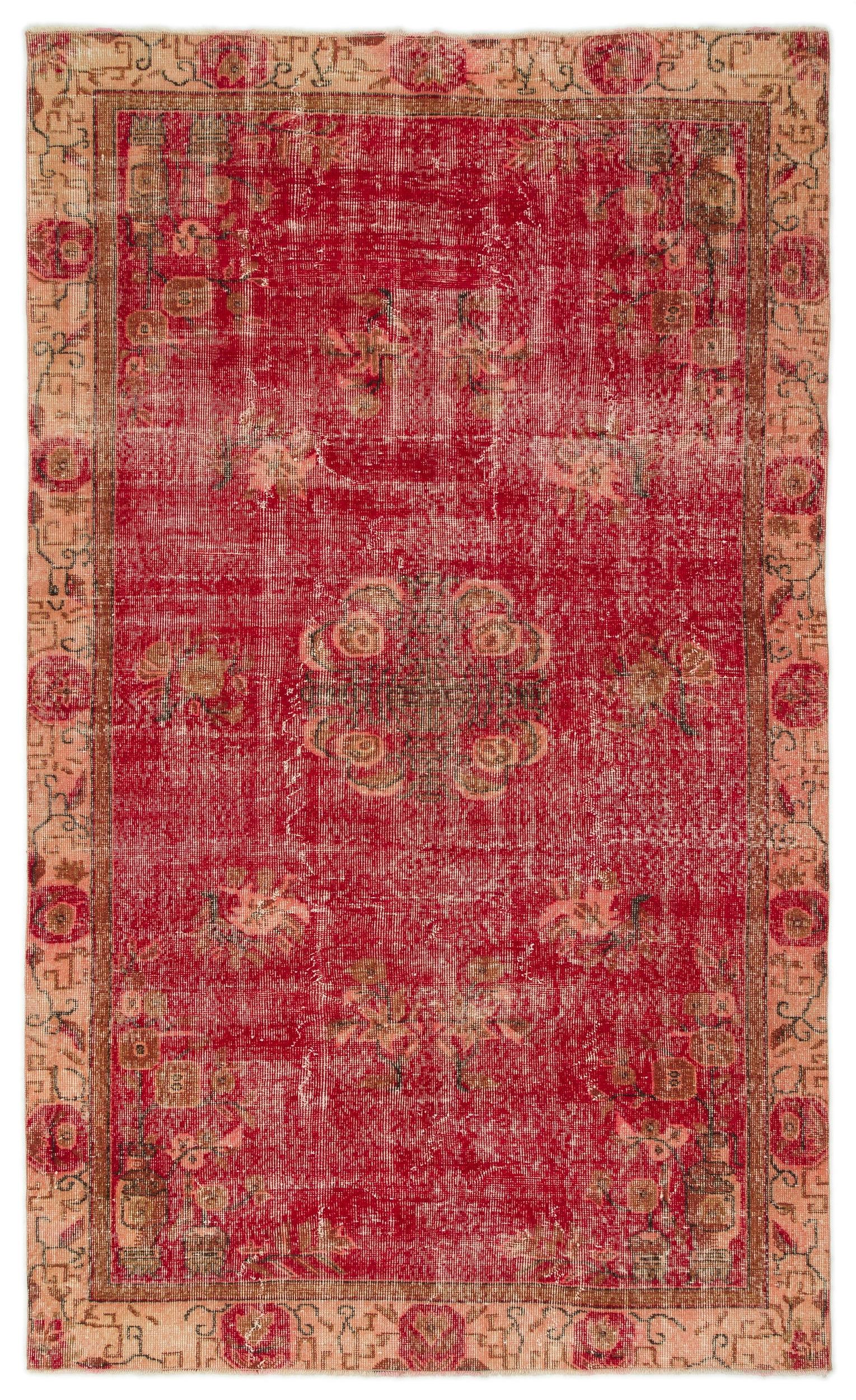 Freor - Vintage Medallion Rug - 5'3 X 8'9