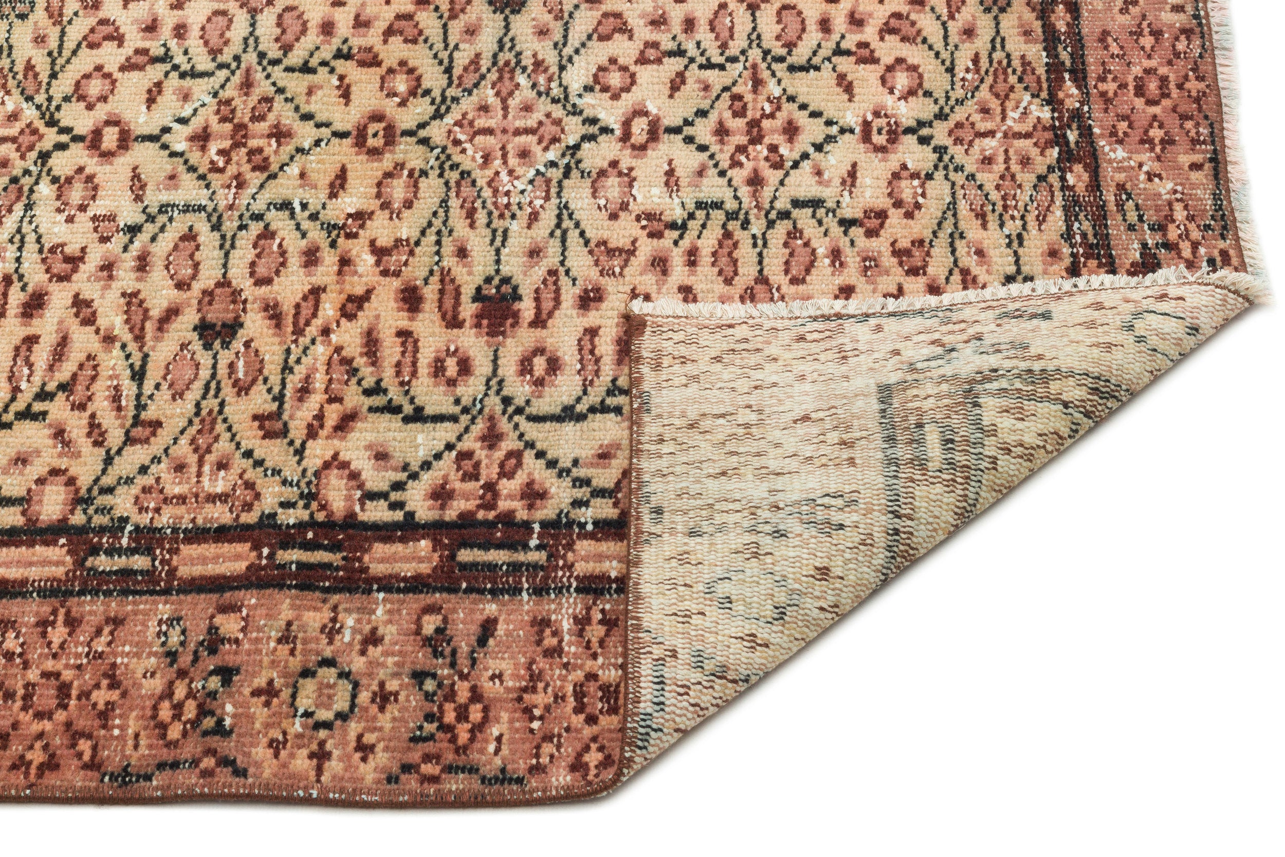 Nogeas - Vintage Floral Rug - 5'4 X 8'5