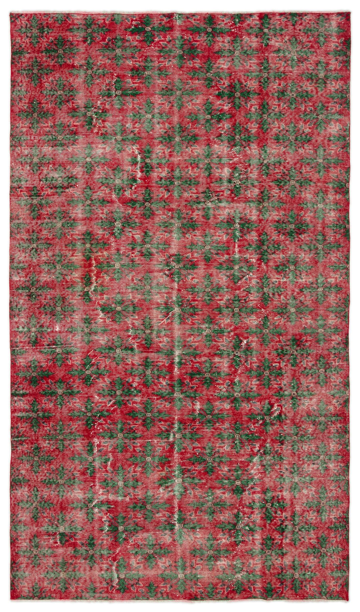 Premian - Vintage Floral Rug - 5'6 X 9'2