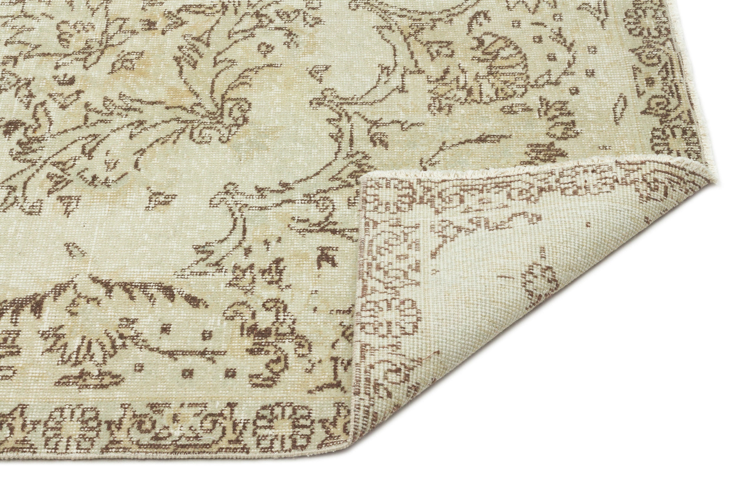 Cleor - Vintage Floral Rug - 7'1 X 10'9