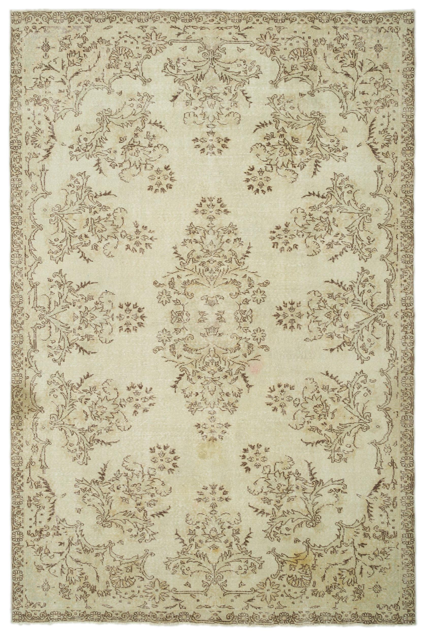 Cleor - Vintage Floral Rug - 7'1 X 10'9