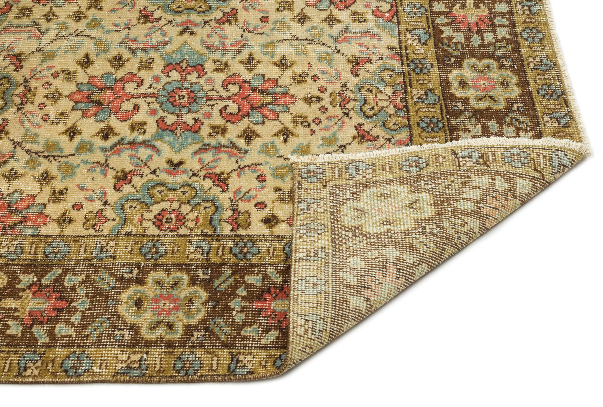 Slifua - Vintage Floral Rug - 5'2 X 8'4