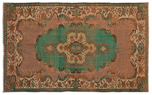 Load image 1 in gallery view. Laekaan - Vintage Medallion Rug - 5'4 X 8'8