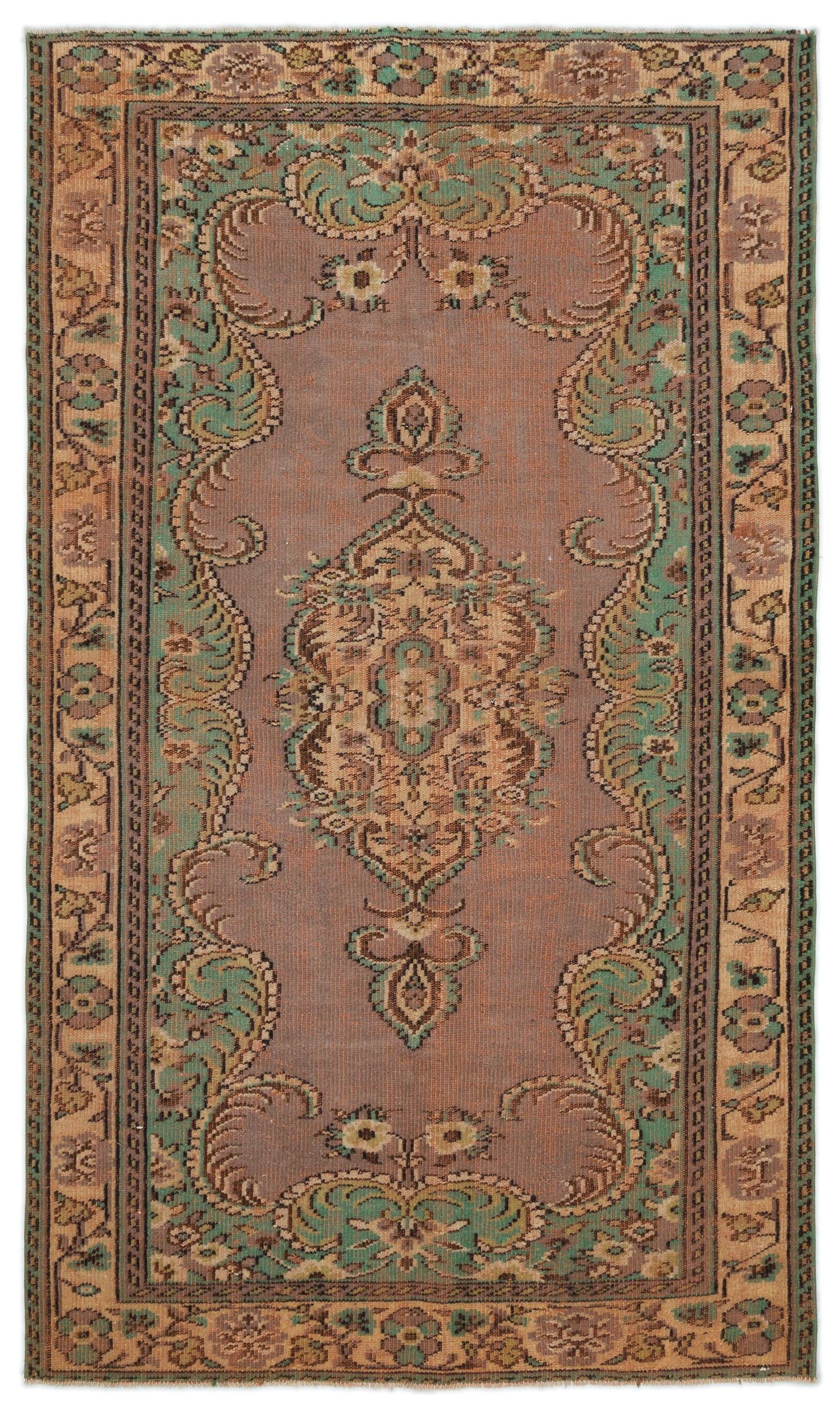 Croar - Vintage Medallion Rug - 5'3 X 8'8