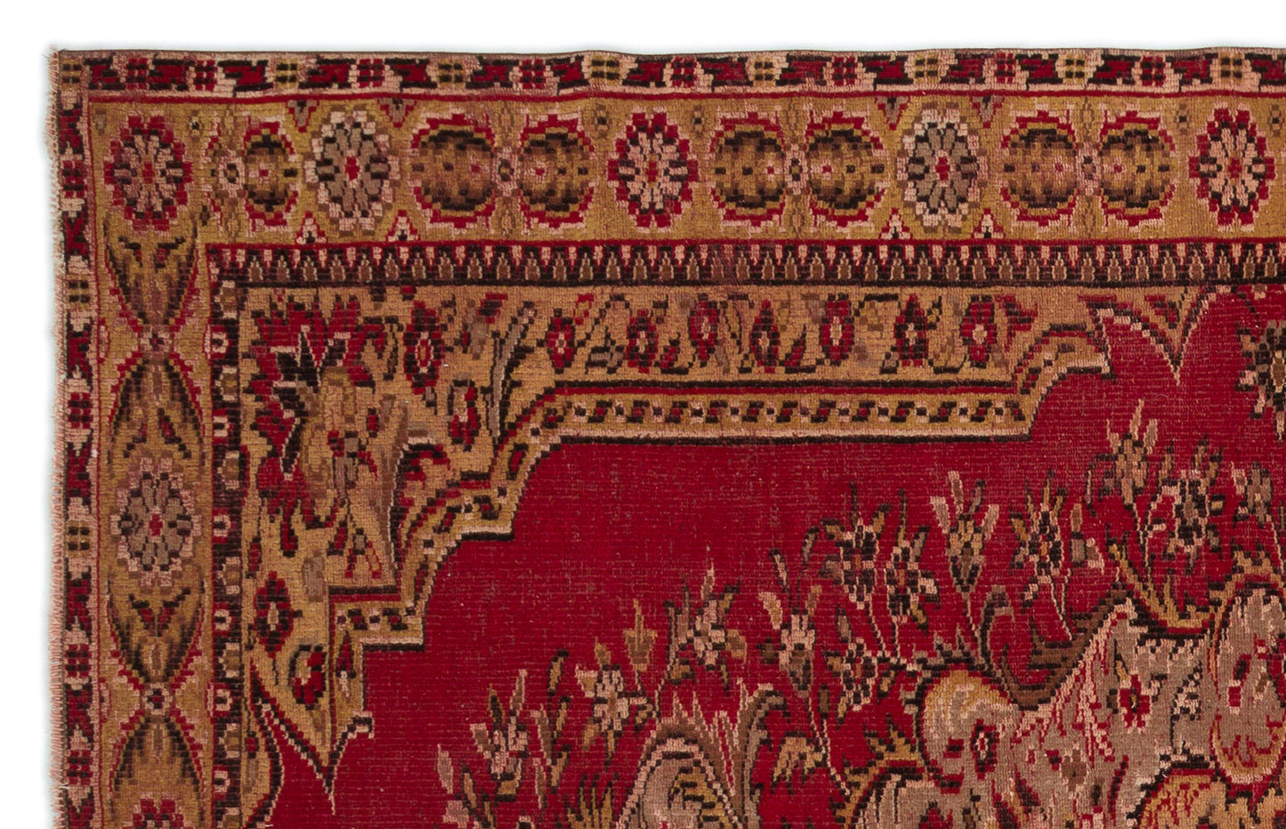 Pokea - Vintage Medallion Rug - 5'5 X 8'8
