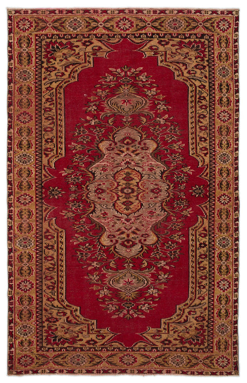Load image 1 in gallery view. Pokea - Vintage Medallion Rug - 5'5 X 8'8