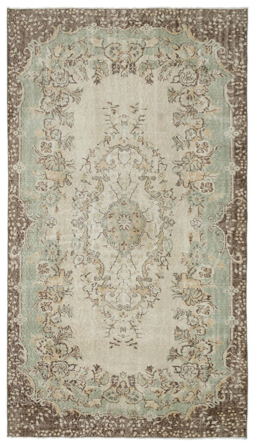 Load image 1 in gallery view. Trunaix - Vintage Medallion Rug - 5'6 X 9'10