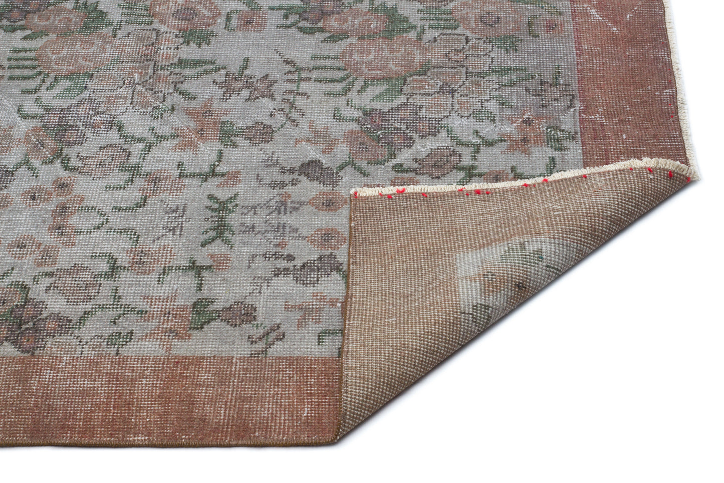 Briis - Vintage Floral Rug - 5'4 X 9'6