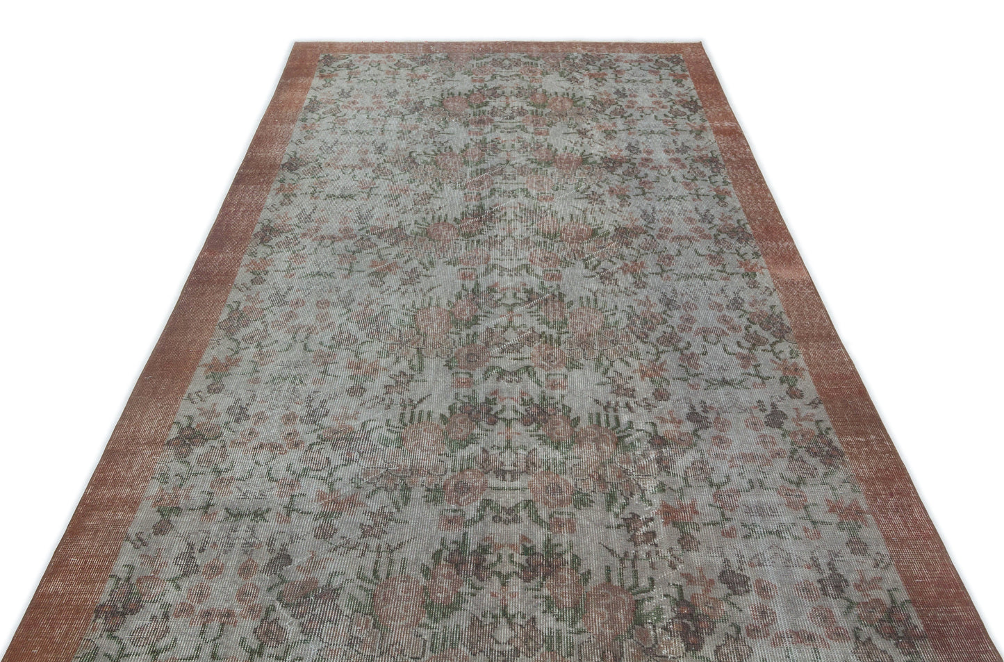 Briis - Vintage Floral Rug - 5'4 X 9'6