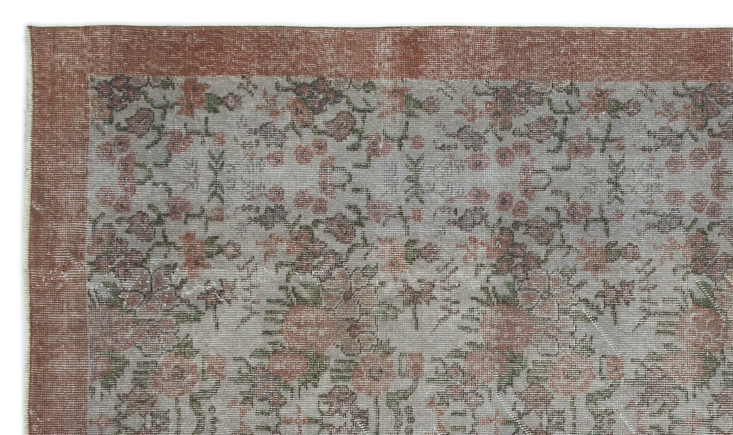 Briis - Vintage Floral Rug - 5'4 X 9'6