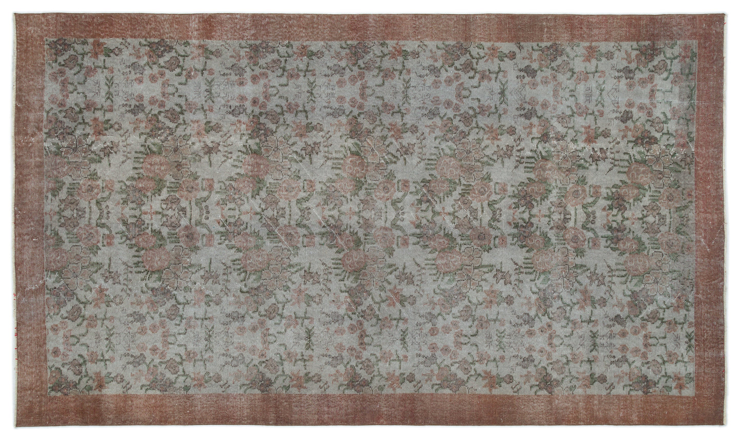 Briis - Vintage Floral Rug - 5'4 X 9'6