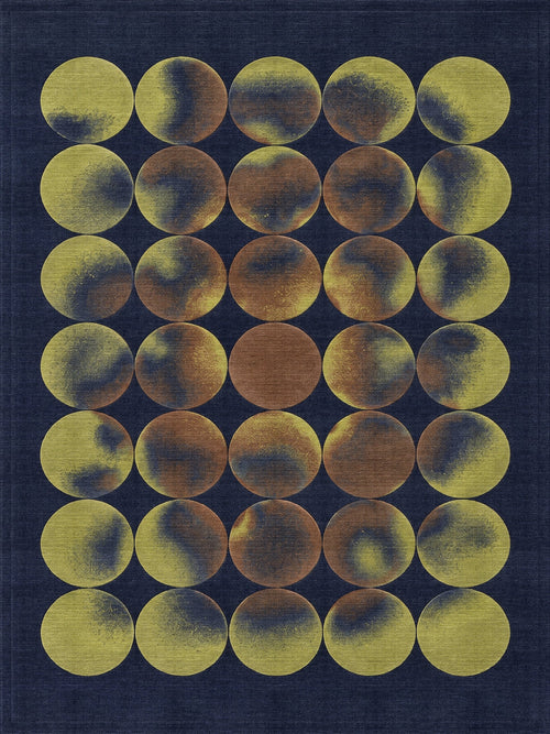 Load image 1 in gallery view. Harvest Moons - Washable Rug - JRS33