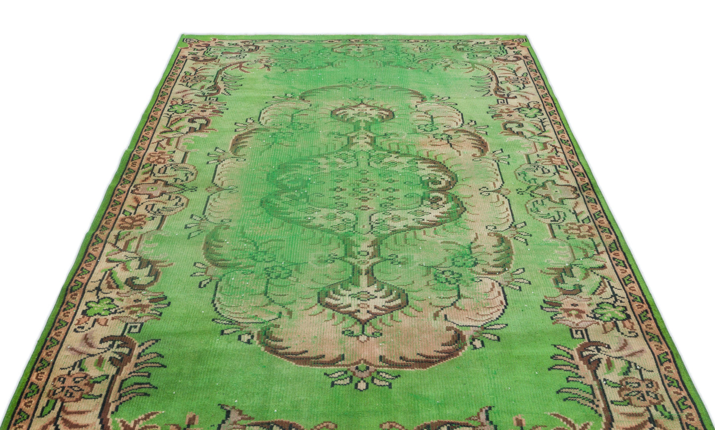 Blear - Vintage Medallion Rug - 5'6 X 8'6