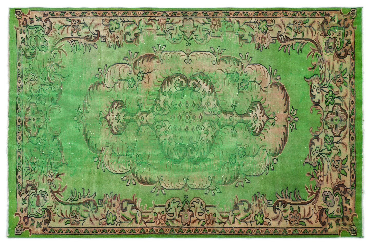 Blear - Vintage Medallion Rug - 5'6 X 8'6