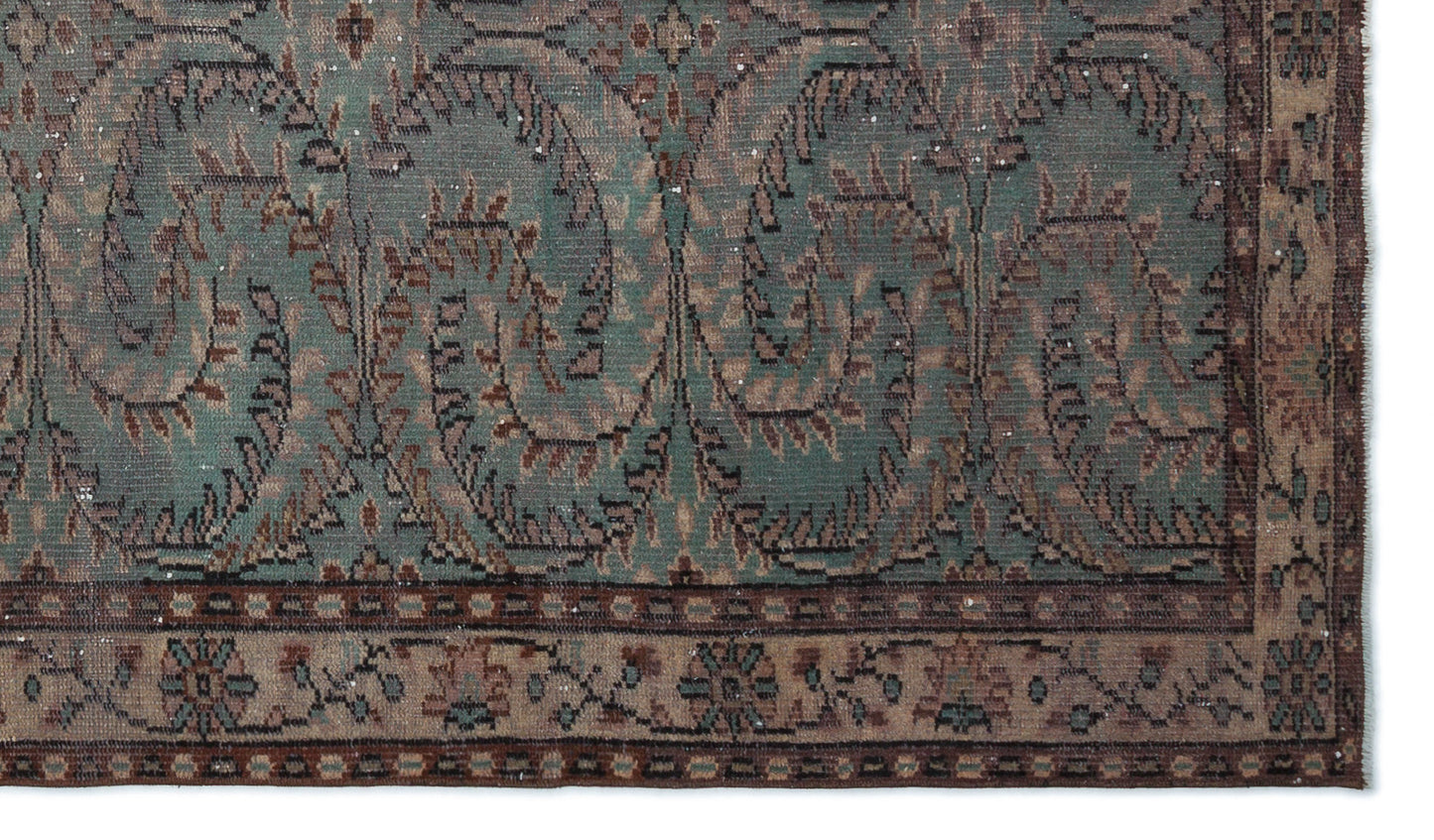 Hatuan - Vintage Floral Rug - 5'1 X 8'10