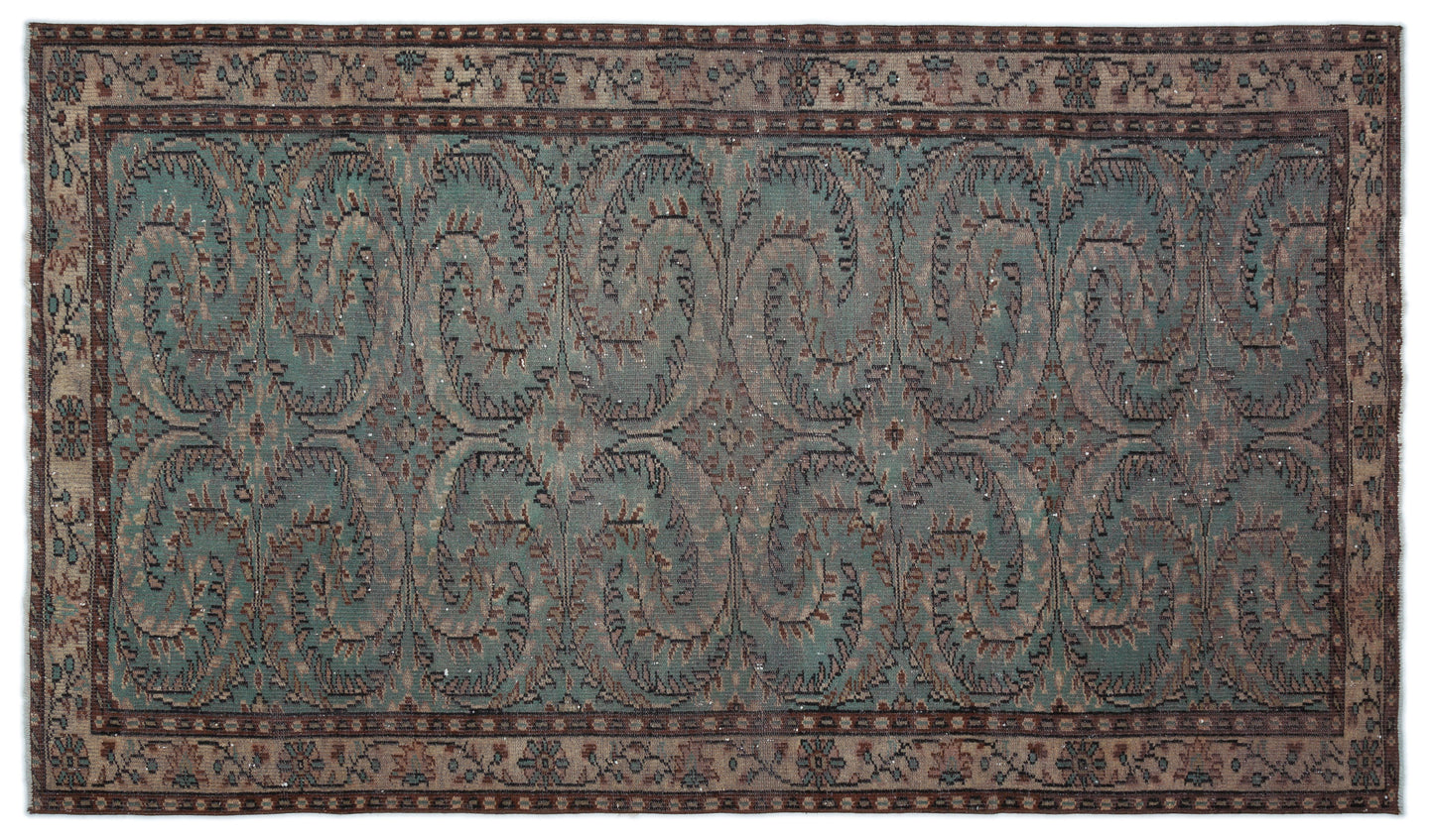 Hatuan - Vintage Floral Rug - 5'1 X 8'10