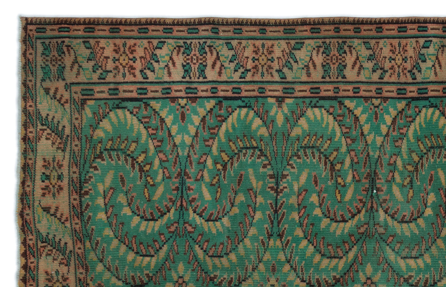 Thiata - Vintage Floral Rug - 5'9 X 9'0
