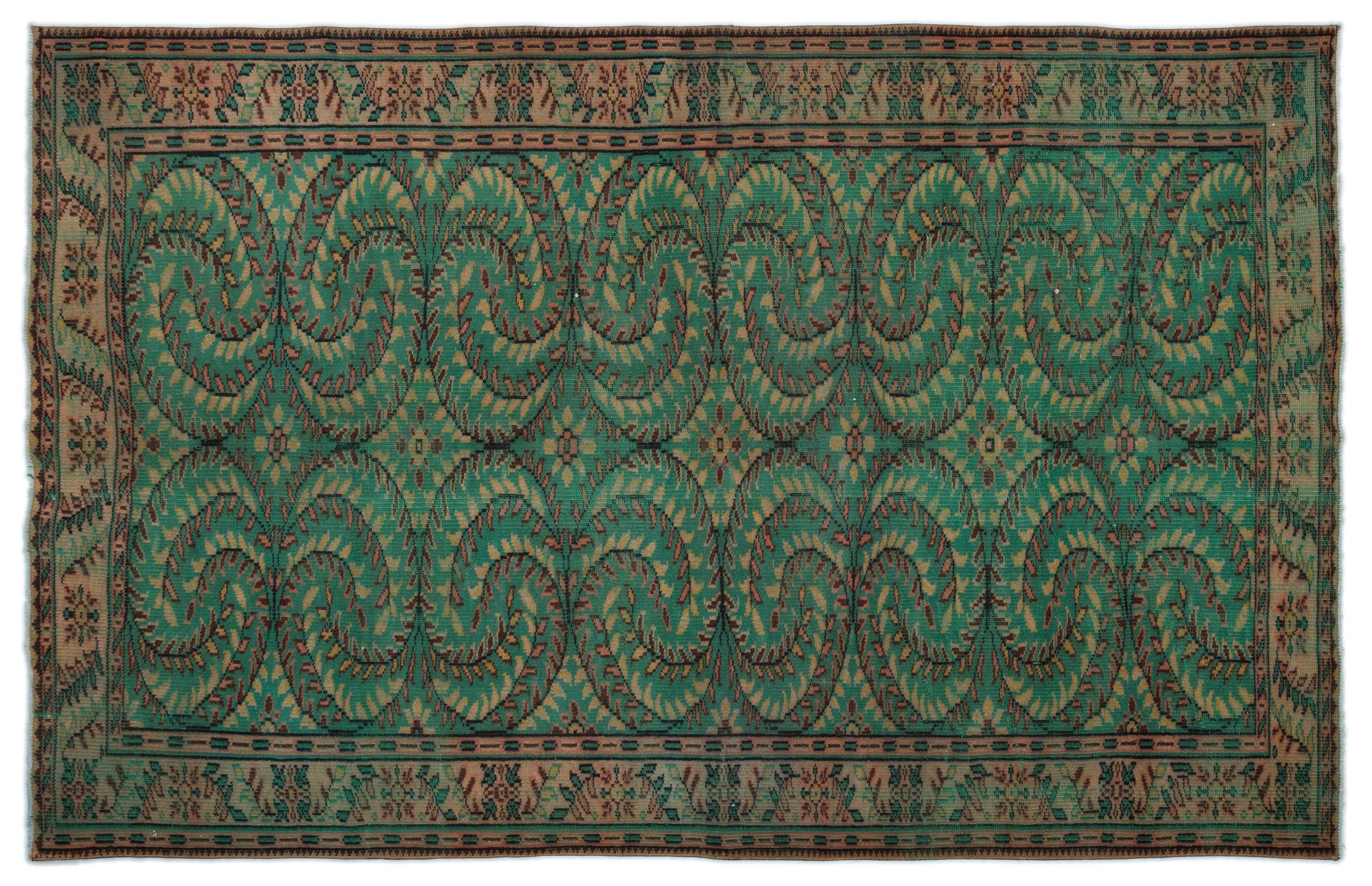 Thiata - Vintage Floral Rug - 5'9 X 9'0