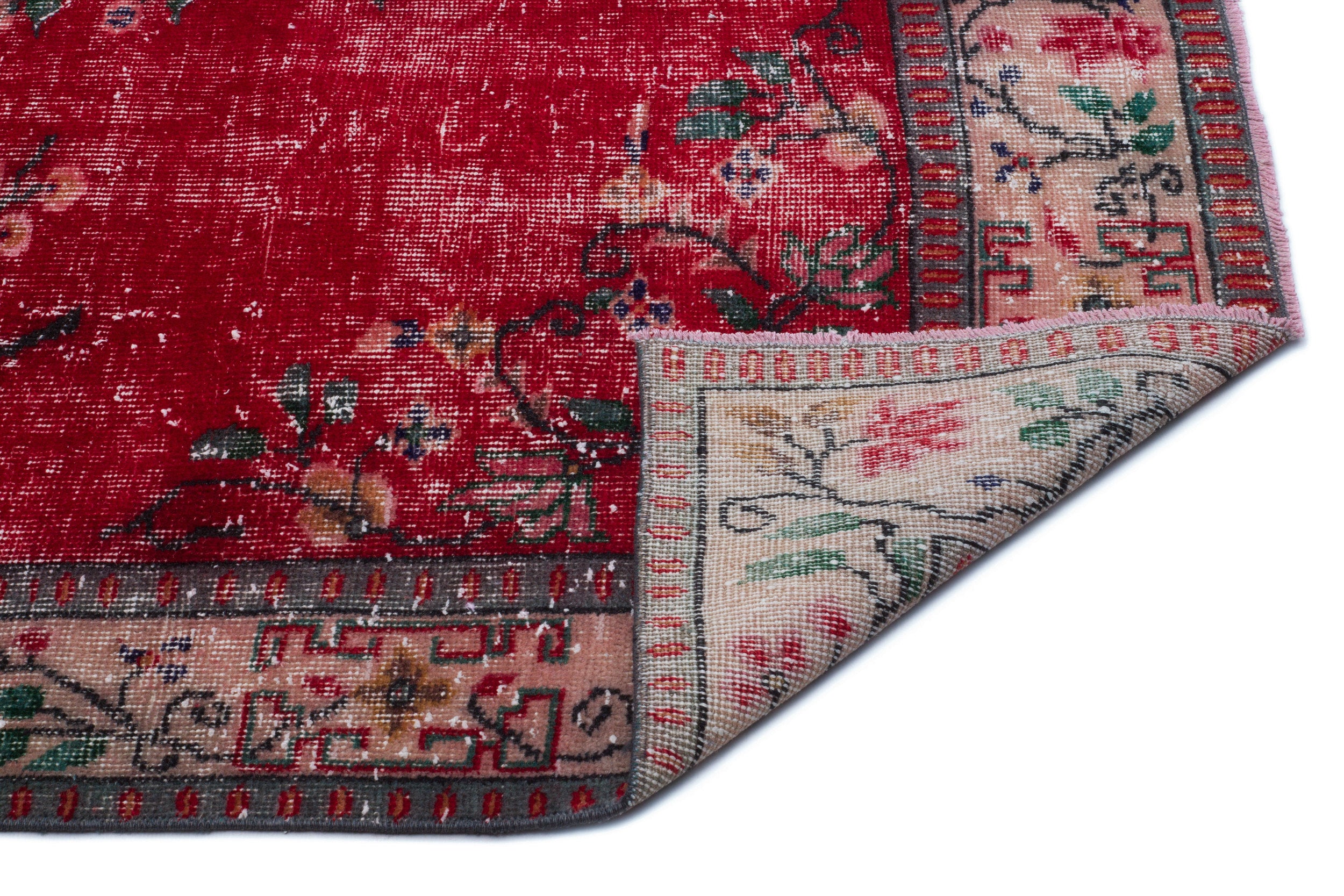 Draon - Vintage Medallion Rug - 5'10 X 9'3