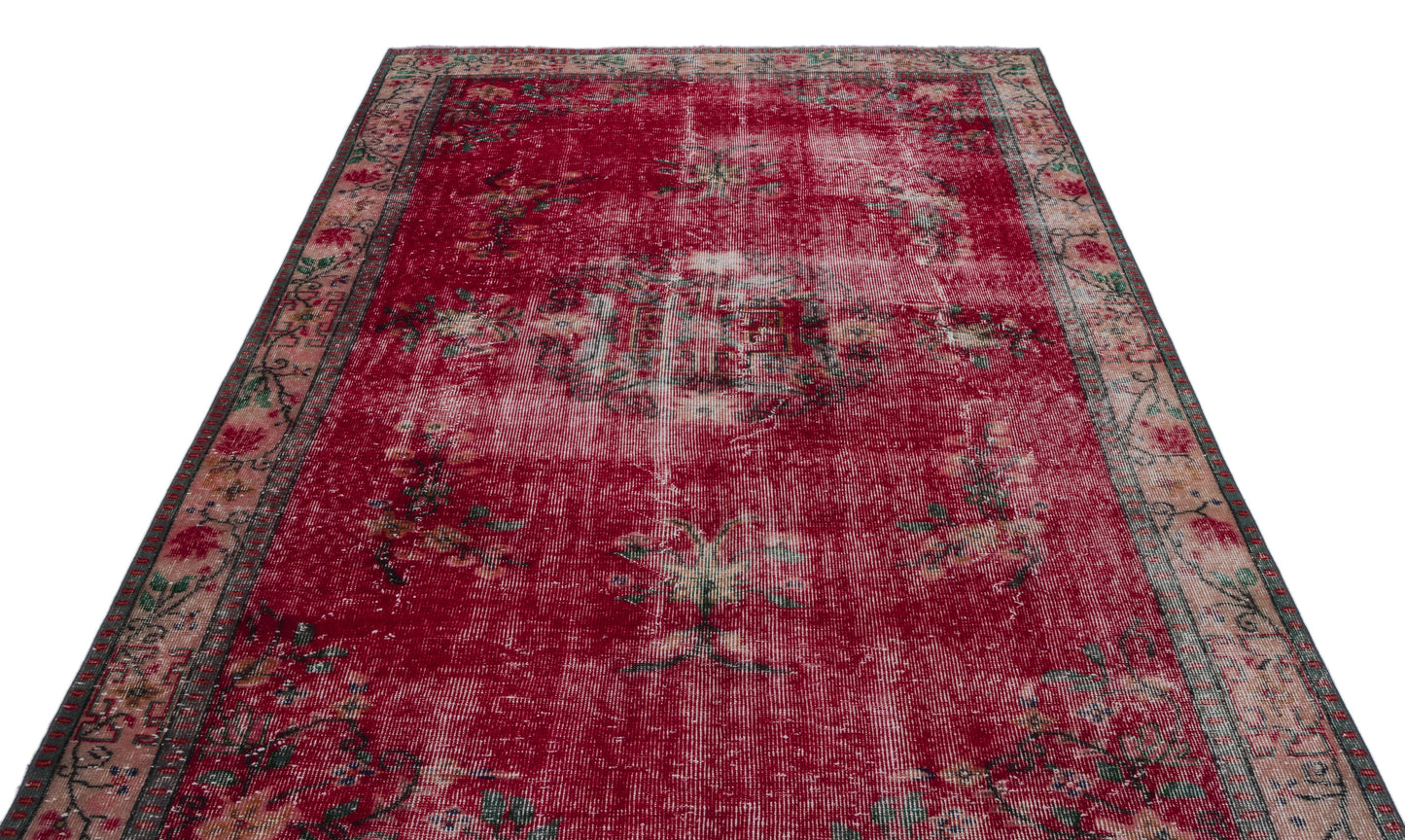 Draon - Vintage Medallion Rug - 5'10 X 9'3