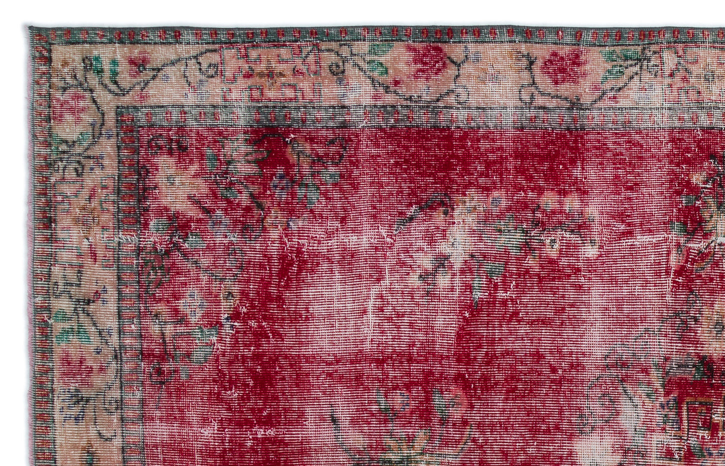 Draon - Vintage Medallion Rug - 5'10 X 9'3