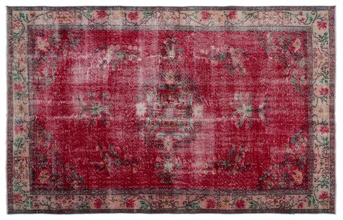 Load image 1 in gallery view. Draon - Vintage Medallion Rug - 5'10 X 9'3