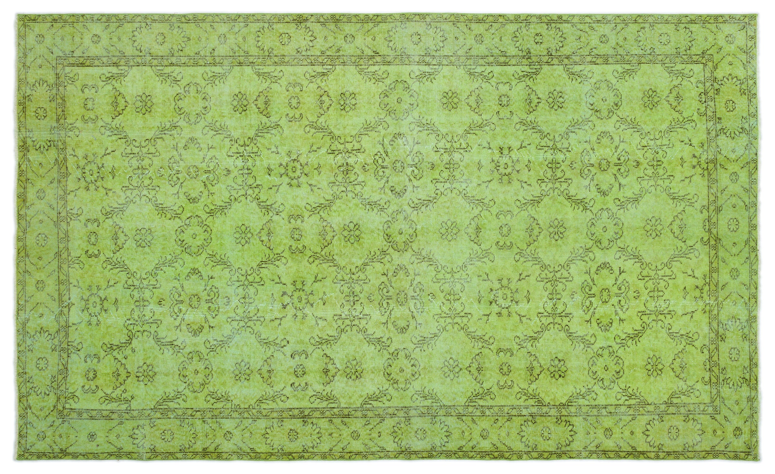 Remuta - Vintage Floral Rug - 5'8 X 9'7