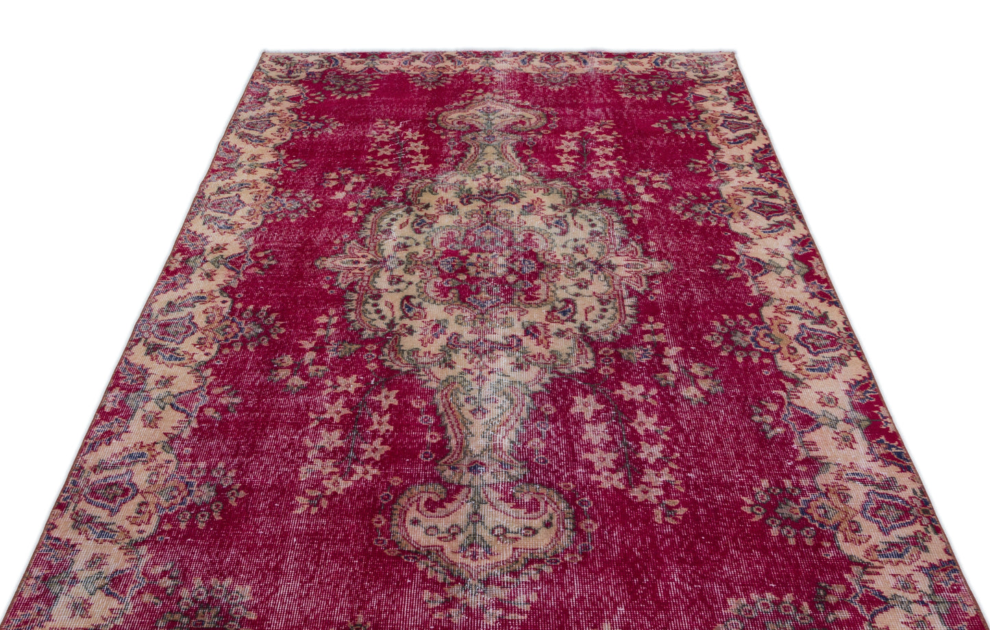 Drapeane - Vintage Medallion Rug - 5'0 X 8'3