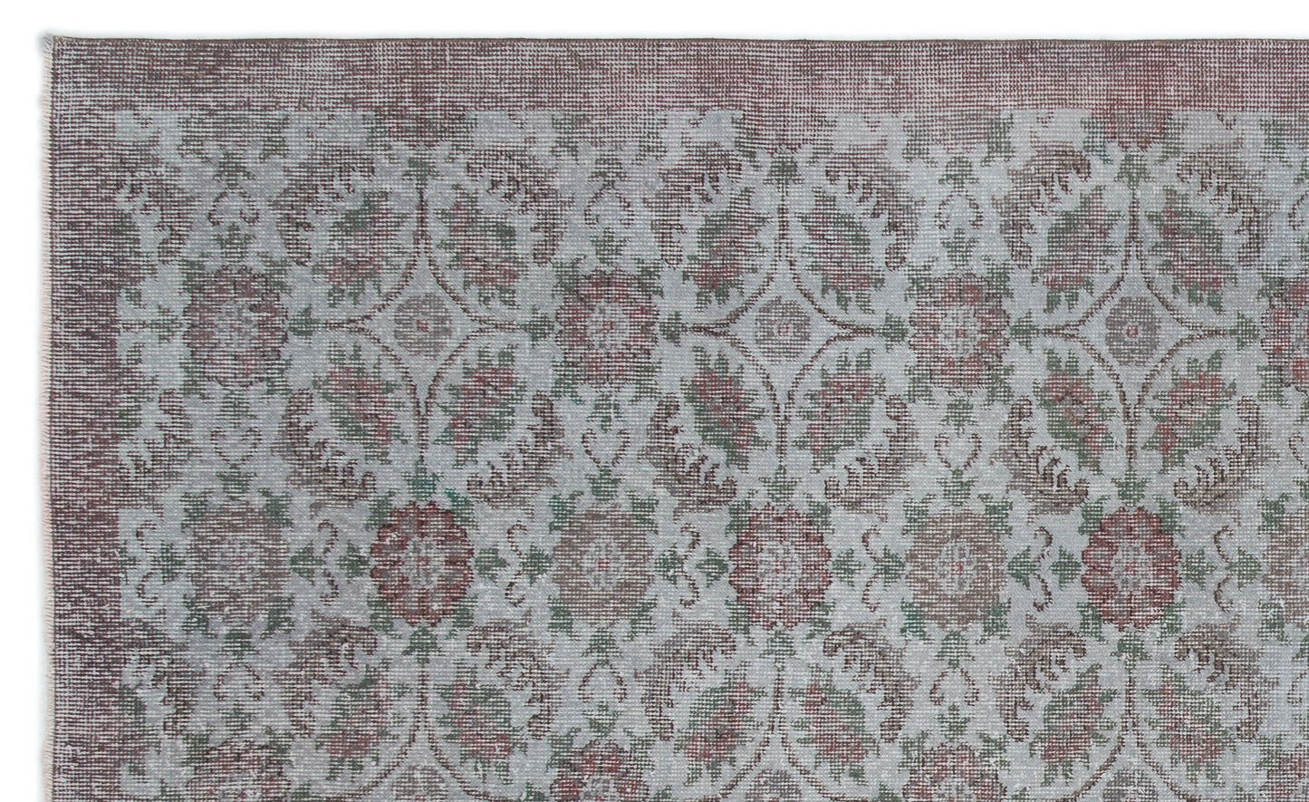 Gopina - Vintage Floral Rug - 5'8 X 9'4