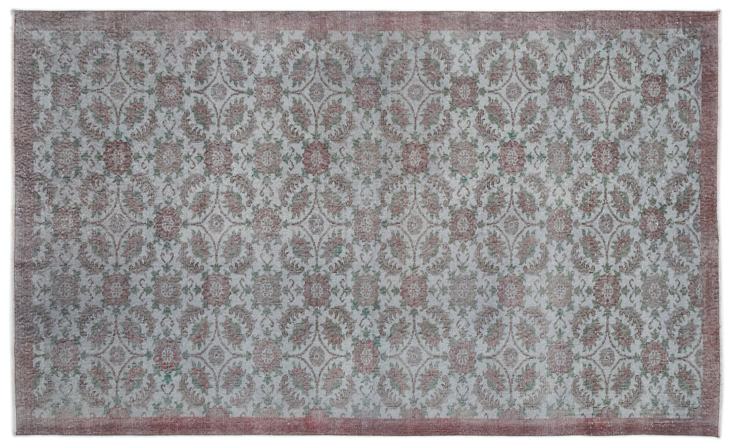 Gopina - Vintage Floral Rug - 5'8 X 9'4