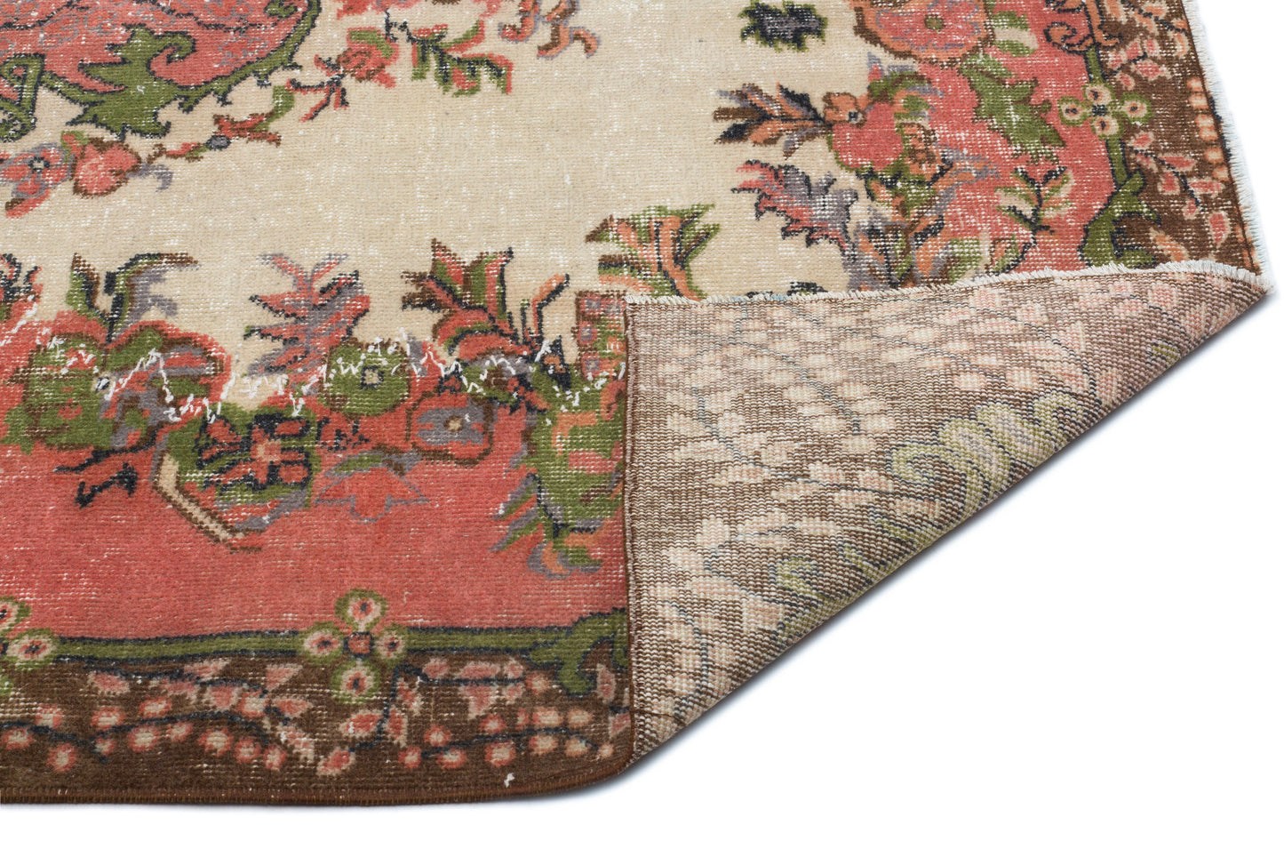 Blobius - Vintage Medallion Rug - 5'5 X 8'3