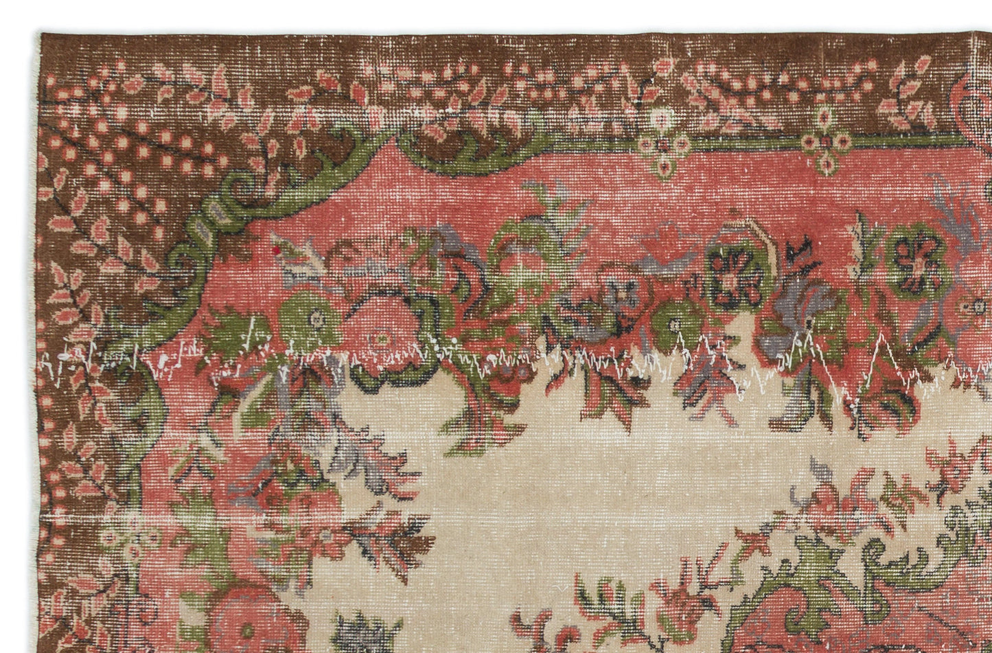 Blobius - Vintage Medallion Rug - 5'5 X 8'3