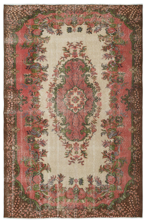 Load image 1 in gallery view. Blobius - Vintage Medallion Rug - 5'5 X 8'3