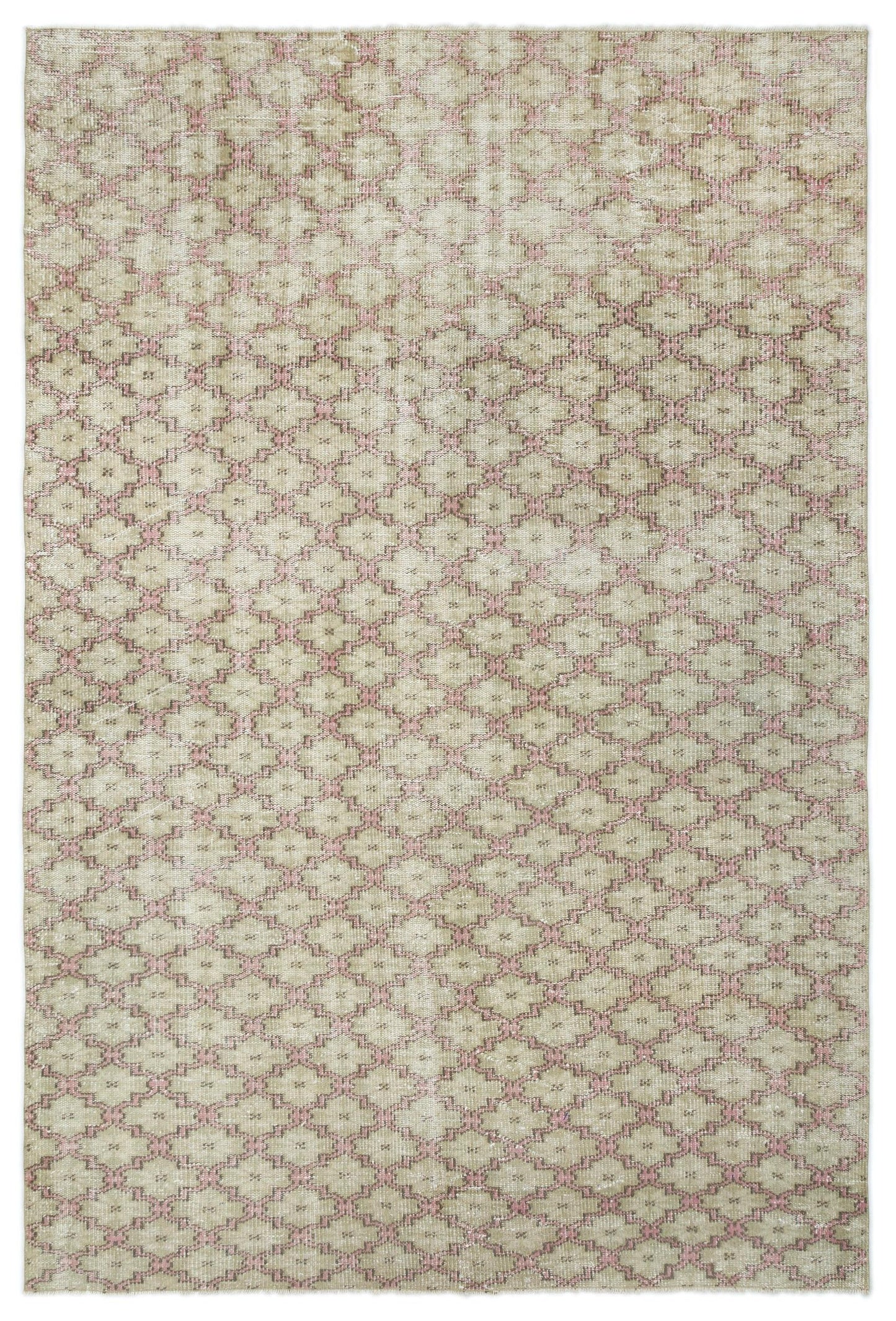 Steas - Vintage Distressed Rug - 5'6 X 8'4