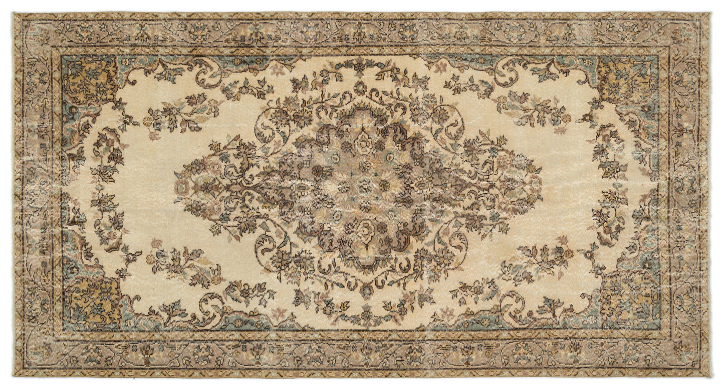 Luane - Vintage Medallion Rug - 5'7 X 10'6