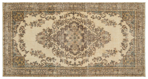 Load image 1 in gallery view. Luane - Vintage Medallion Rug - 5'7 X 10'6