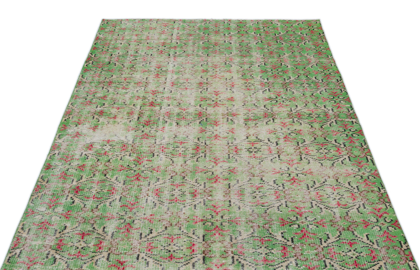 Hiaruva - Vintage Floral Rug - 4'7 X 8'1
