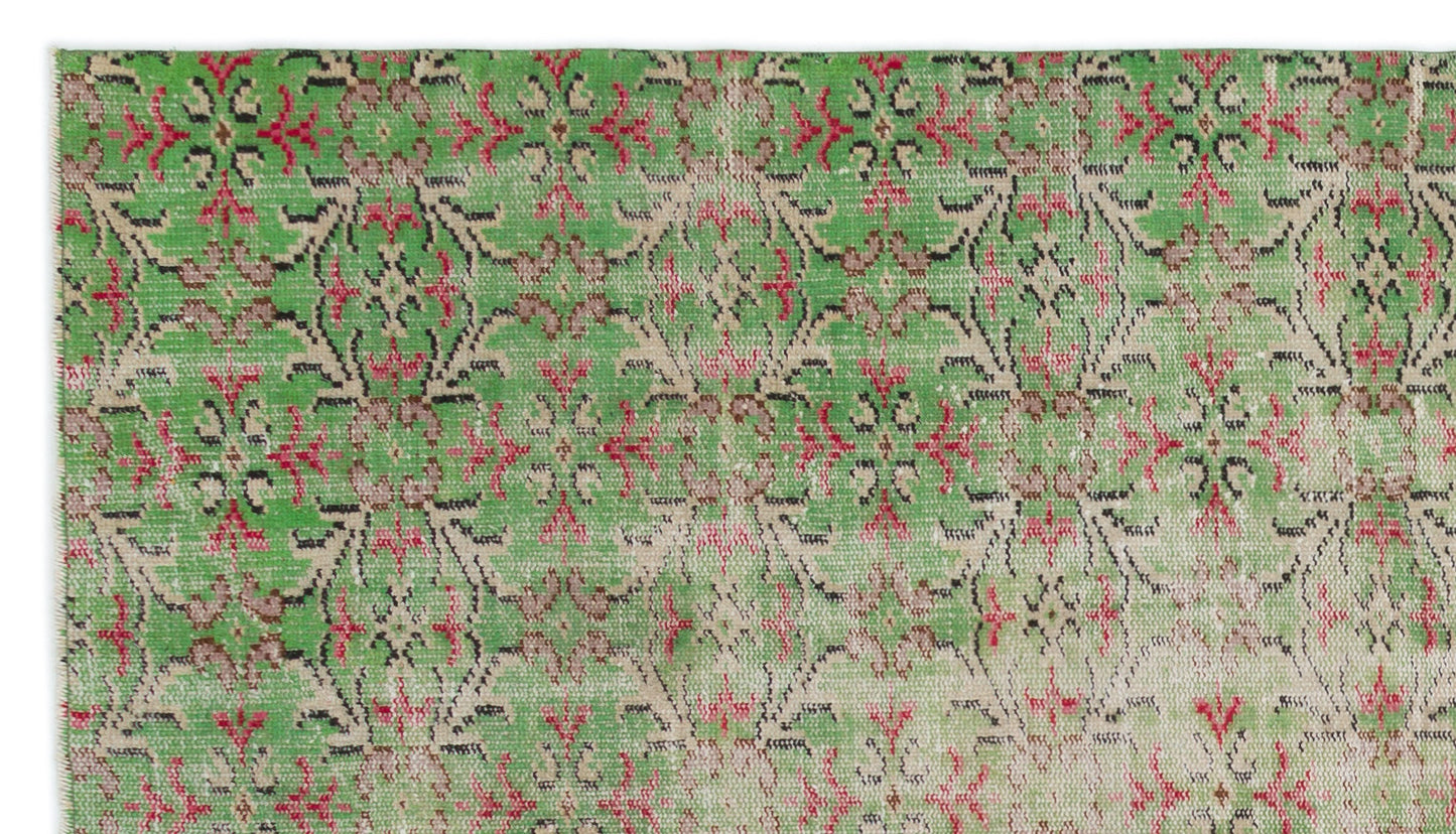 Hiaruva - Vintage Floral Rug - 4'7 X 8'1