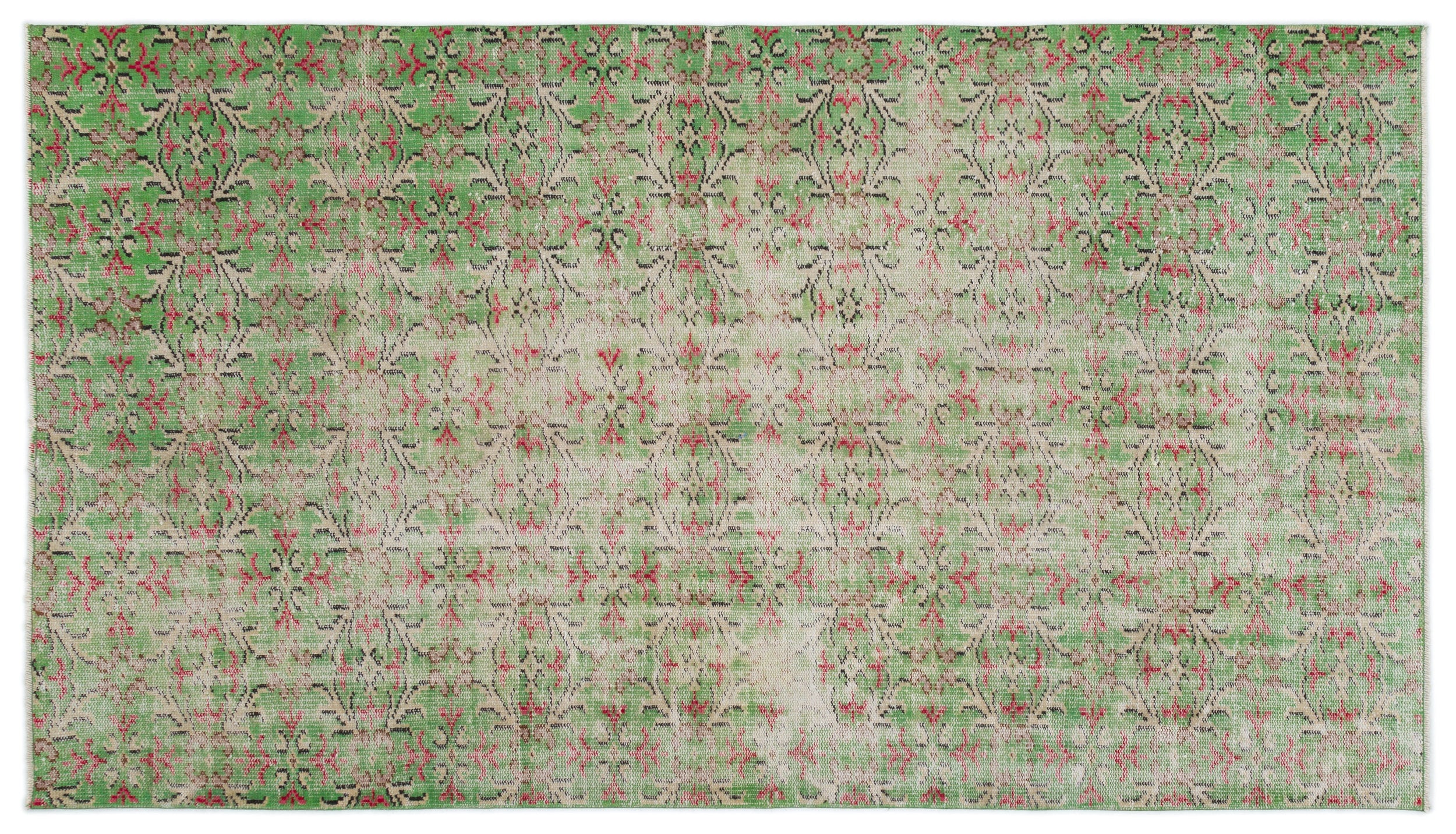 Hiaruva - Vintage Floral Rug - 4'7 X 8'1