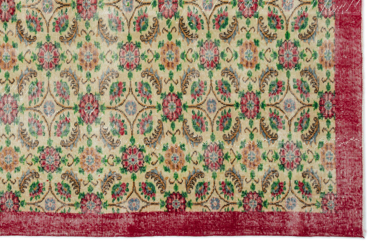 Nizoos - Vintage Floral Rug - 6'9 X 10'5