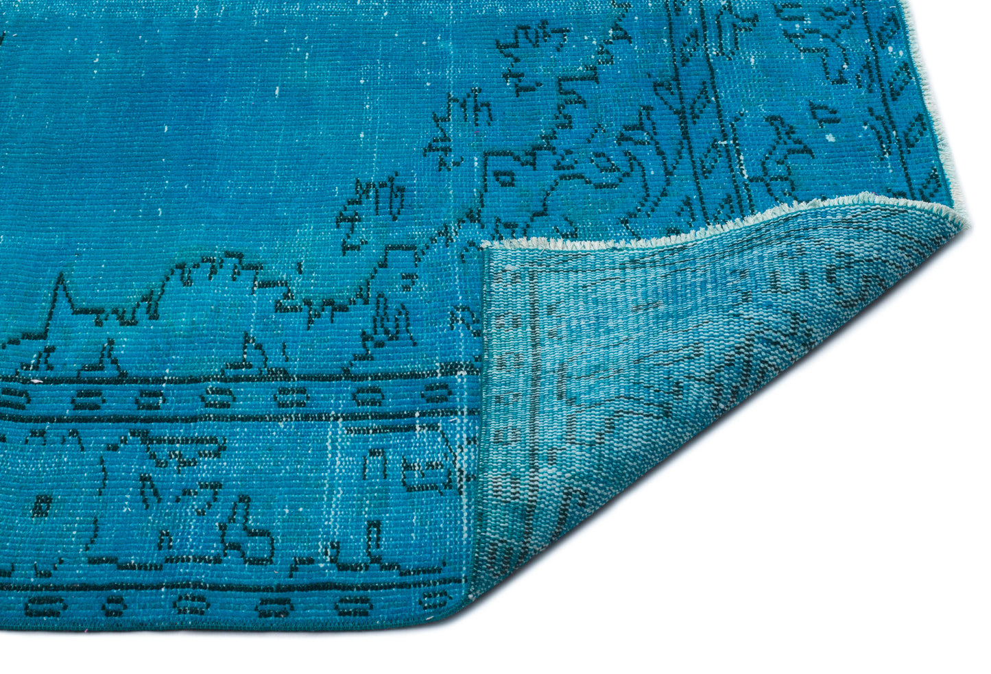 Prainana - Vintage Distressed Rug - 5'9 X 9'4