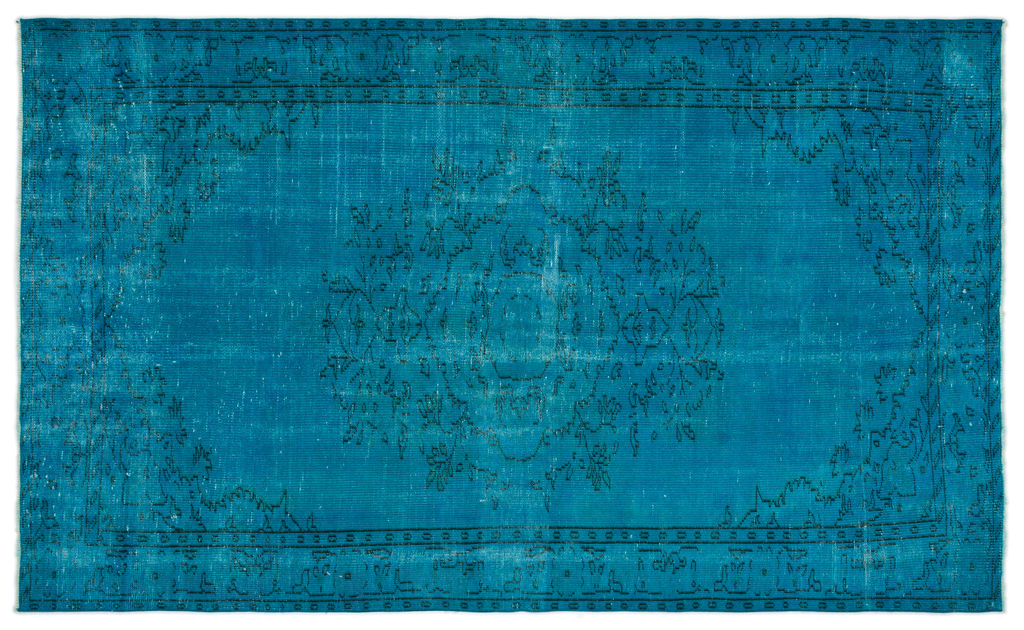 Prainana - Vintage Distressed Rug - 5'9 X 9'4